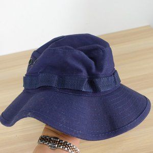 Blue Boonie Hat Adult 7 Bucket Military Camp Hot Weather Type II Safari Foldable